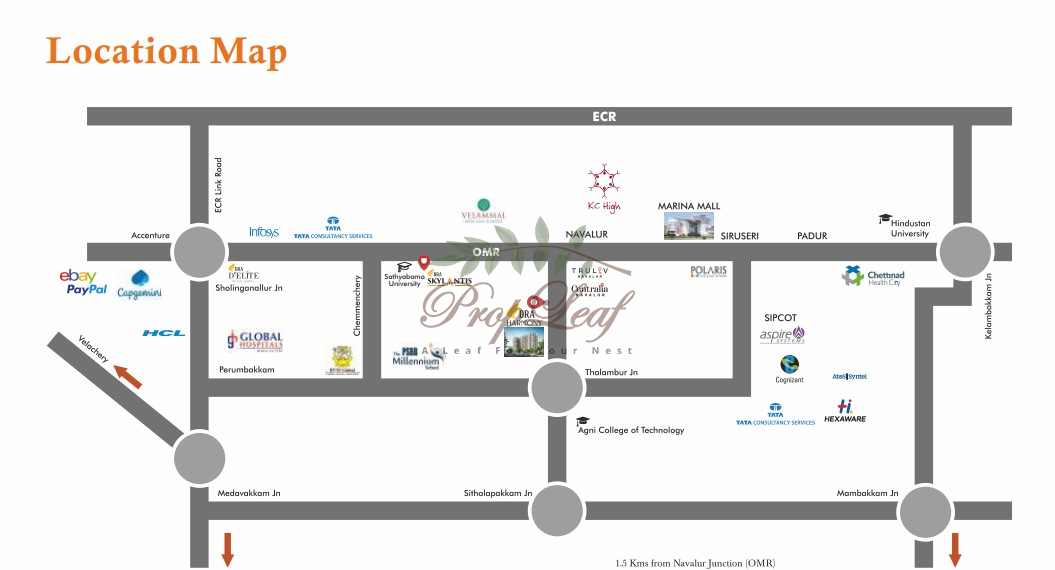 DAC HARRMONY Location Map